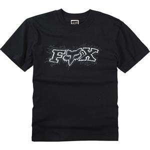  Fox Racing Youth Molten T Shirt   Youth Small/Black 
