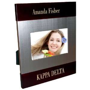  Kappa Delta Brush Silver Frame 