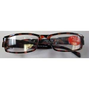   International JR1260 Black And Red Glasses +1.25 Power w/ Led Lights