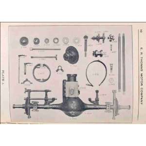  Reprint E.R. Thomas Motor Company; Plate 3 1909