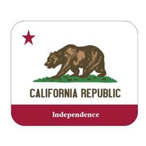  US State Flag   Independence, California (CA) Mouse Pad 