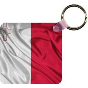  Malta Flag Art Key Chain   Ideal Gift for all Occassions 