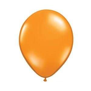  11 Inch Latex Balloons Tangerine (Premium Helium Quality 