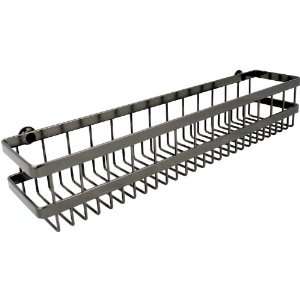  20 Concinnity Smoked Chrome Shower Caddy Long Wall Basket 