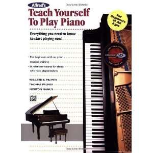  Alfreds Teach Yourself to Play Piano (Book & Enhanced CD 
