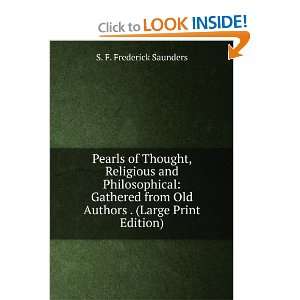  Pearls of Thought, Religious and Philosophical Gathered 