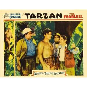  Tarzan the Fearless Poster Half Sheet 22x28 Buster Crabbe 
