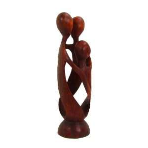   Celebration Abstract Carving From Tropical Wood 