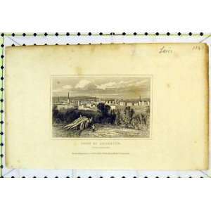  View Leicester Leicestershire England Horse Cart Trees 