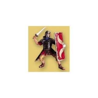  Toy Soldiers Imperial Roman Legion in Leather Armor with Red Shields 