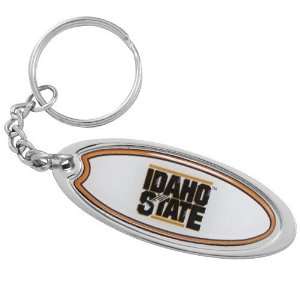  NCAA Idaho State Bengals Domed Oval Keychain Sports 