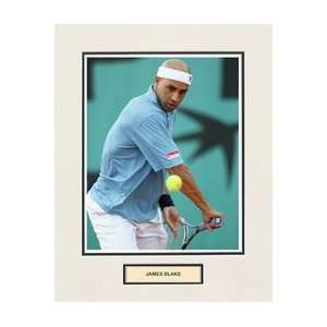  James Blake Matted Photo Sports Collectibles