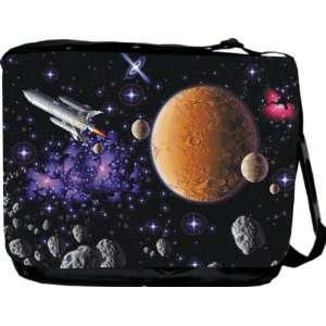  RikkiKnight Astronomy Planets Messenger Bag   Book Bag 