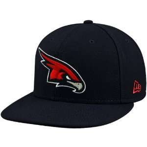   Black 59FIFTY Primary Logo Flat Brim Fitted Hat: Sports & Outdoors