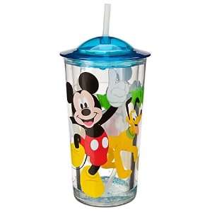  Micky Mouse Pool Tumbler with Straw Toys & Games