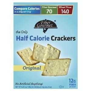 Half Calorie Snack Crackers, Original, 6 pack  Grocery 