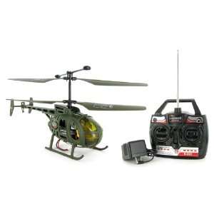  MH 6 Little Bird 3CH Electric RTF RC Helicopter Toys 