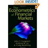The Econometrics of Financial Markets by John Y. Campbell, Andrew W 
