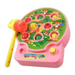 Como Electronic Music Whack A Mouse Game Toy Pink for 