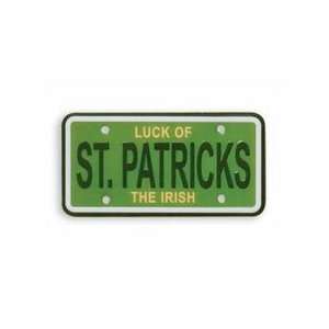 Karen Foster License Plate Embellishments   4PK/St. Patricks  