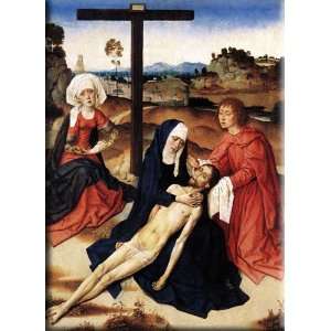  The Lamentation of Christ 12x16 Streched Canvas Art by 