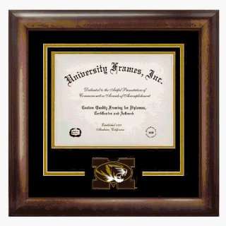    University of Missouri Spirit Diploma Frame: Home & Kitchen