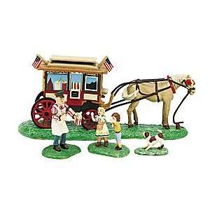   56 (Dept 56) 53314   Here Comes the Ice Cream Man: Home & Kitchen