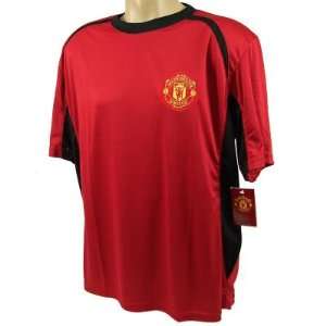 MANCHESTER UNITED SOCCER OFFICIAL LOGO FIELD JERSEY ADULT XL  