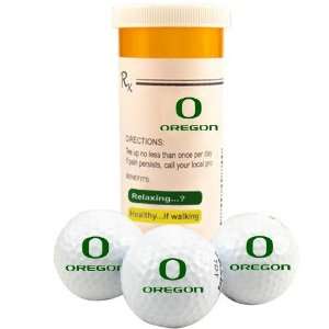  Oregon Ducks Rx 3 Pack Golf Balls: Sports & Outdoors