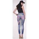   Gold Lame LEGGINGS hip hop party old school punk rock costume One Size