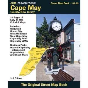   Map People 309408 Cape May New Jersey Street Atlas