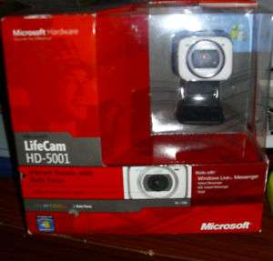 Microsoft   LifeCam HD 5001 Webcam   White 0885370039535  