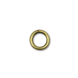   Brass Plated 18 Ga Closed Jump Rings (24):  Home & Kitchen