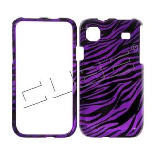 Purple Zebra SKIN HARD COVER CASE 4 Samsung Galaxy S 4G  