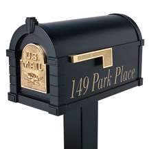 Gaines Manufacturing Keystone Mailbox   18 Styles  