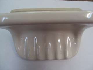 SHOWER WALL SOAP DISH OFF WHITE TILE READY GLOSS FINISH  