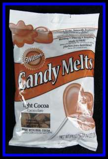 NEW Wilton ***LIGHT COCOA CANDY MELTS***  