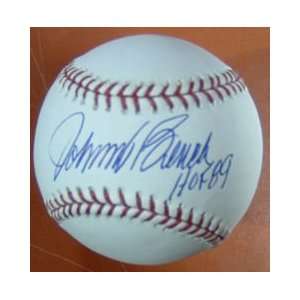  Johnny Bench Autographed Baseball: Sports & Outdoors