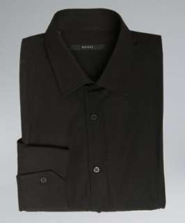 Gucci black cotton seamed dress shirt  BLUEFLY up to 70% off designer 