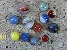 REALLY OLD glass MARBLES LOT BAG  
