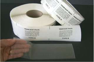TEAR AID PATCH 3 x 60 INFLATABLE HOLE REPAIR & MORE  