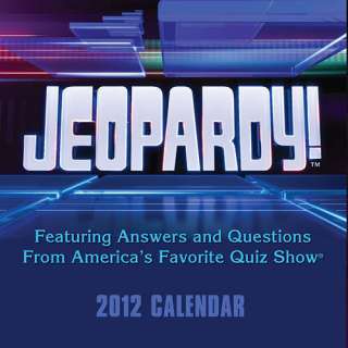 Jeopardy! 2012 Desk Calendar 9781449404215  