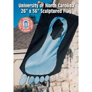 North Carolina Tar Heels Sculptured Flag Sports 