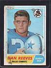 1968 Topps 77 Dan Reeves Cowboys Near Mint 270096  