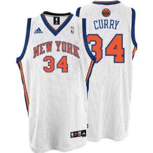 Eddy Curry Jersey: adidas White Swingman #34 New York Knicks Jersey 
