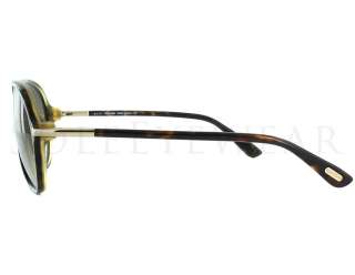   Tom Ford Leopold TF 197 56P Havana / Brown Gradient Sunglasses  