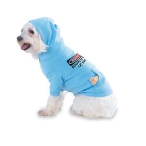   CAT HAIR Hooded (Hoody) T Shirt with pocket for your Dog or Cat LARGE