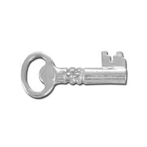   Sterling Silver Plated Pewter Key Toggle Bar: Arts, Crafts & Sewing