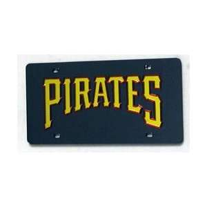  PITTSBURGH PIRATES LASER CUT AUTO TAG: Sports & Outdoors