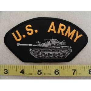  US Army   Showing a Tank Patch 